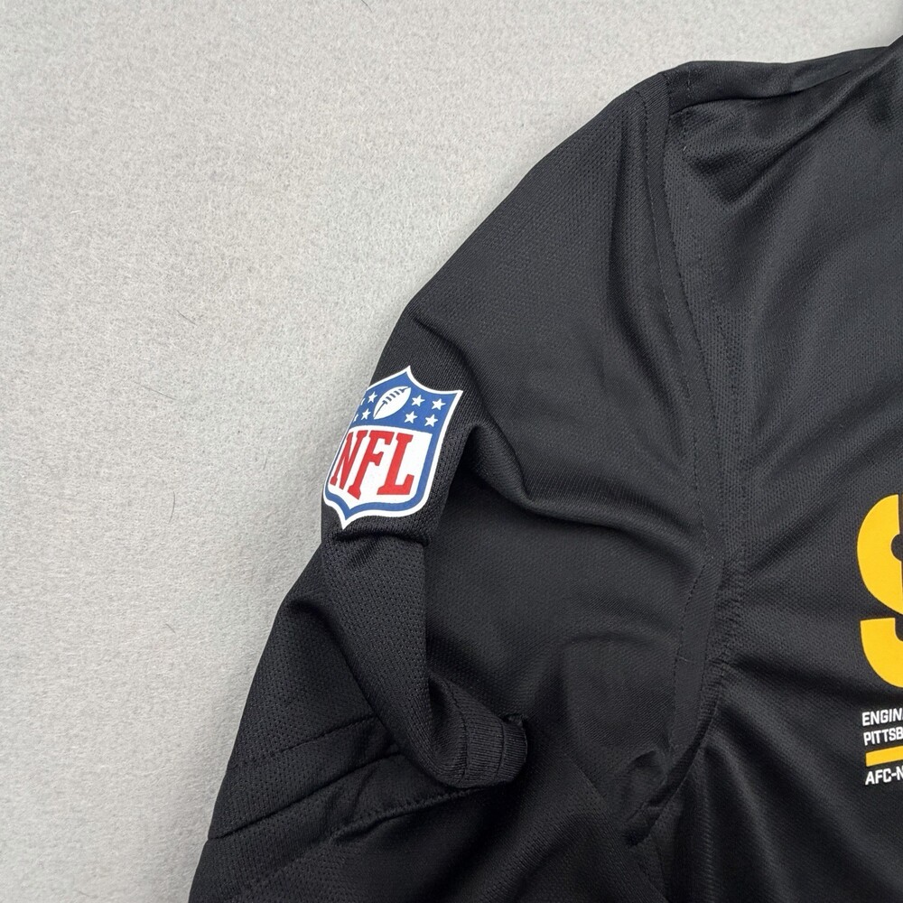 Pittsburgh Steelers Nike Sideline Pure Fury Dri-FIT Long Sleeve Hoodie Sz L - Picture 5 of 9